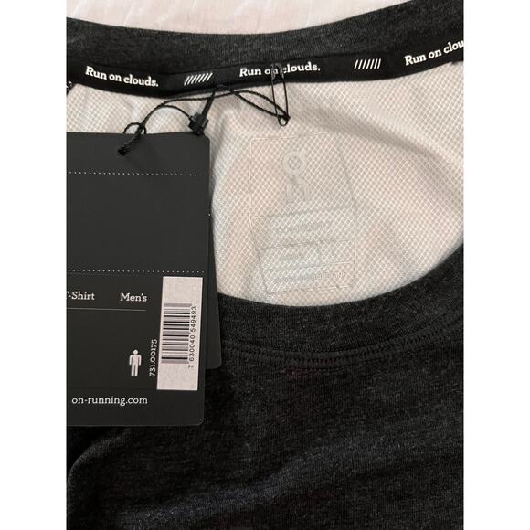 NWT Men's On Cloud R.O.C (Run On Clouds) Black Comfort T-Shirt Size L - Picture 7 of 9